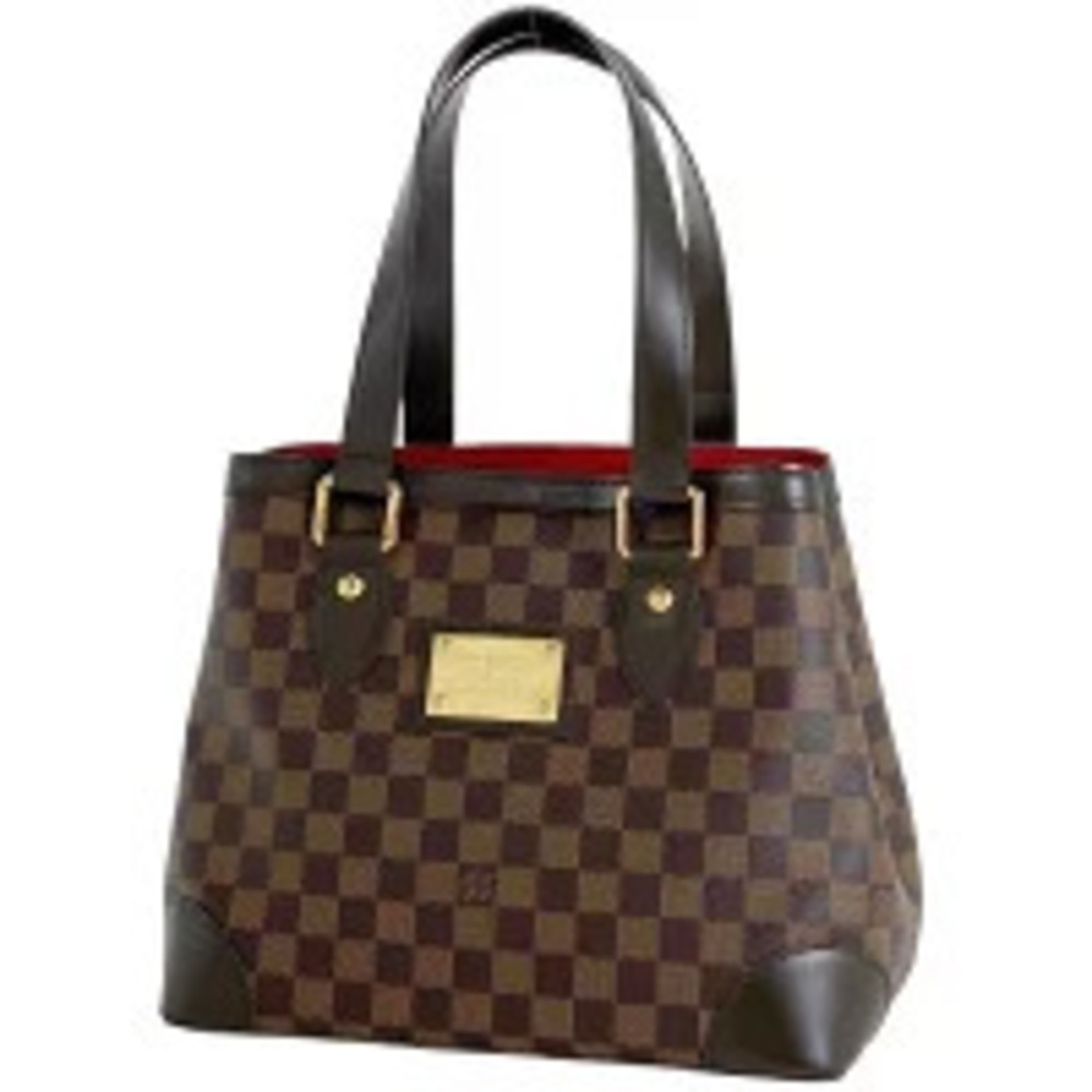Louis Vuitton Hampstead Shoulder Bag Tote Damier Brown